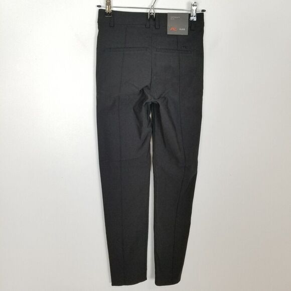 KJUS Women Ikala 7/8 Pants Sz 2XS Black High Rise Stretch Athletic Golf Outdoor - Picture 3 of 9